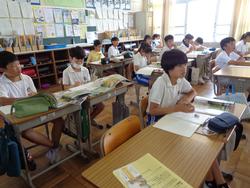 6年生社会の授業
