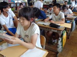 6年生外国語の授業