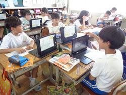 4年生社会の授業