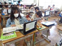 4年生社会の授業