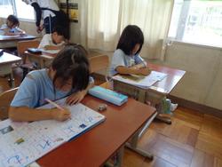 1年生国語の授業