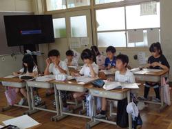 3年生道徳の授業