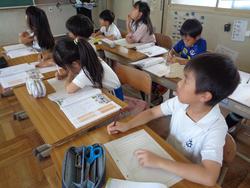 3年生道徳の授業