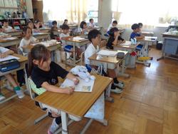 2年生国語の授業