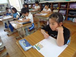 2年生国語の授業