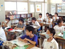 5年生外国語の授業