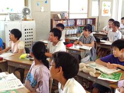 5年生外国語の授業