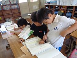 3年生国語の授業