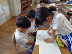 3年生国語の授業