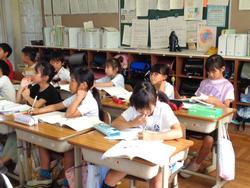 3年生国語の授業