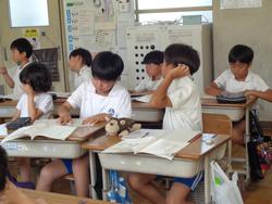 3年生国語の授業