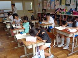 4年生国語の授業