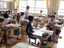 4年生国語の授業