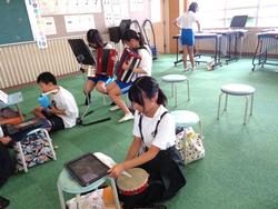 6年生音楽の授業