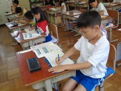 1年生算数の授業
