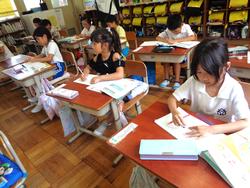 1年生算数の授業