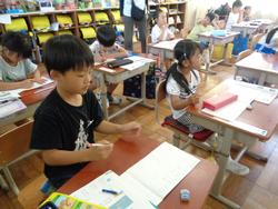 1年生算数の授業