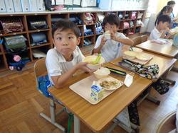 3年生給食の時間