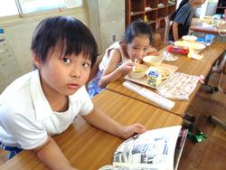 3年生給食の時間