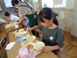 3年生給食の時間