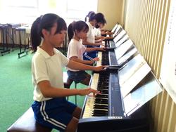 5年生音楽の授業