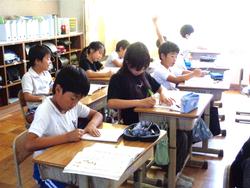 3年生国語の授業