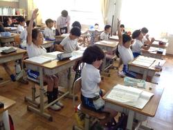 3年生国語の授業