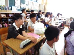 6年生家庭科の授業