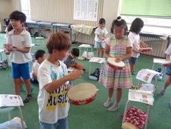 1年生音楽の授業