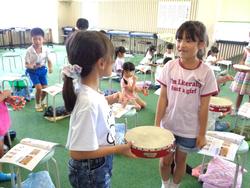 1年生音楽の授業