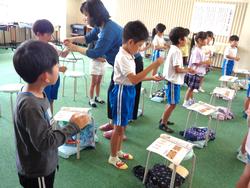 1年生音楽の授業