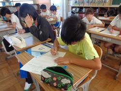 6年生体育の授業