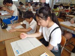6年生体育の授業