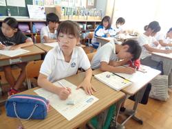 6年生体育の授業