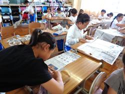 2年生図工の授業