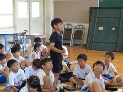3年生学級活動