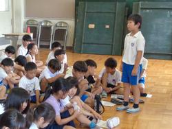3年生学級活動