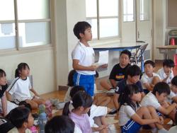 3年生学級活動