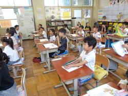 1年生国語の授業