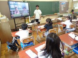 1年生国語の授業
