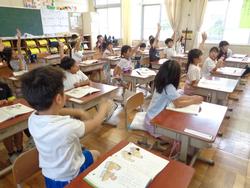 1年生国語の授業