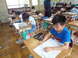 4年生算数の授業
