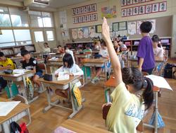 4年生国語の授業