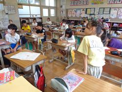 4年生国語の授業