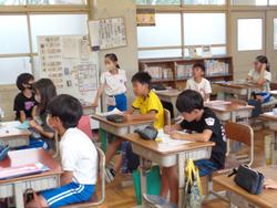 4年生国語の授業