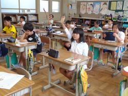4年生国語の授業