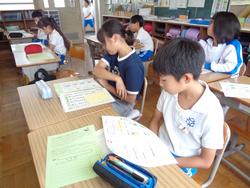 6年生学級活動