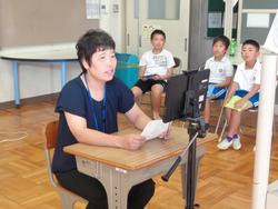 1学期終業式の様子