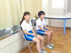 1学期終業式の様子