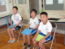 1学期終業式の様子
